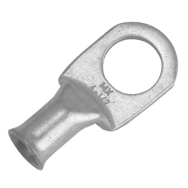 Grupo Pacer Terminal Estañada 4 AWG - Tamaño de perno de 1/2 pulgada - Paquete de 10 - TAE4-12R-10.