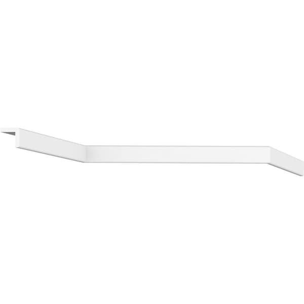 Ekena Millwork WM205 - 1 1/8"H x 1 1/8"P x 96"L Outside Corner Moulding, PVC - WM205X96SWPV