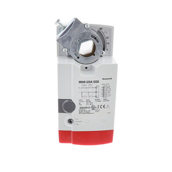 Honeywell 24V NSR 175inlb 2Pos/Flt 2SW - MN6120A1200