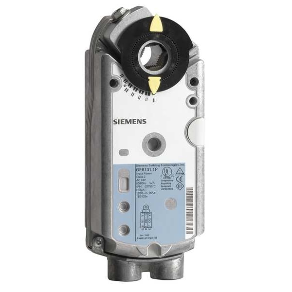 Siemens Electric Actuator, 132 in.-lb., Floating - GEB131.1U
