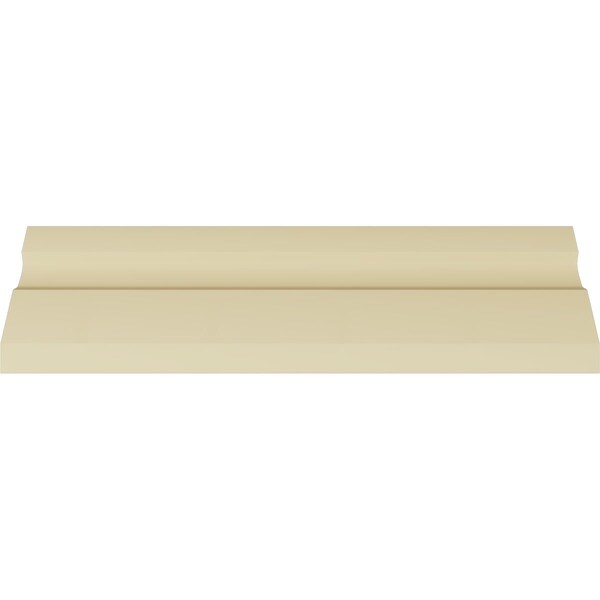 Ekena Millwork 4 5/8"H x 2 7/8"P x 5 1/2"F x 94 1/2"L, (1 3/8" Repeat) Dentil Crown Moulding - MLD05X03X05DE