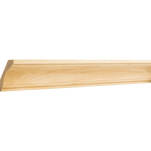 Hardware Resources Poplar, 96" L, 3-1/4" H, Unfinished - MC9POP