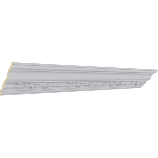 Ekena Millwork 4 1/2"H x 4 3/4"P x 6 5/8"F x 94 1/2"L Francis Crown Moulding - MLD05X05X07FR