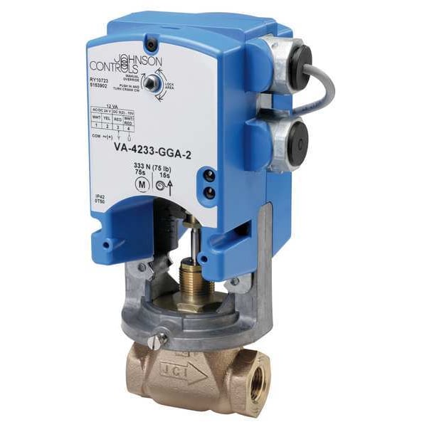 Johnson Controls Elec Act, 61 in.-lb., Proportional, 24VAC - VA-4233-GGA-2