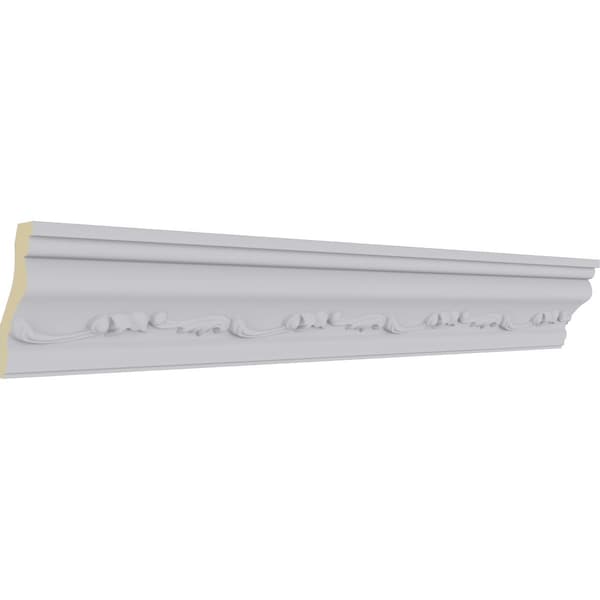 Ekena Millwork 2 3/4"H x 1 1/2"P x 3 1/8"F x 94 1/2"L Nexus Crown Moulding - MLD02X02X03NE