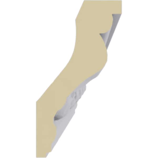 Ekena Millwork 2 3/4"H x 1 1/2"P x 3 1/8"F x 94 1/2"L Nexus Crown Moulding - MLD02X02X03NE