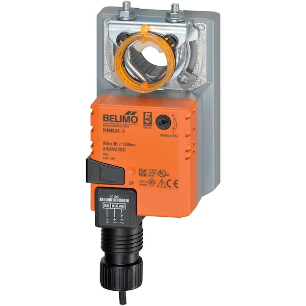 Belimo Damp.Rotary 70in-lb On/Off 24V - NMQX24-1