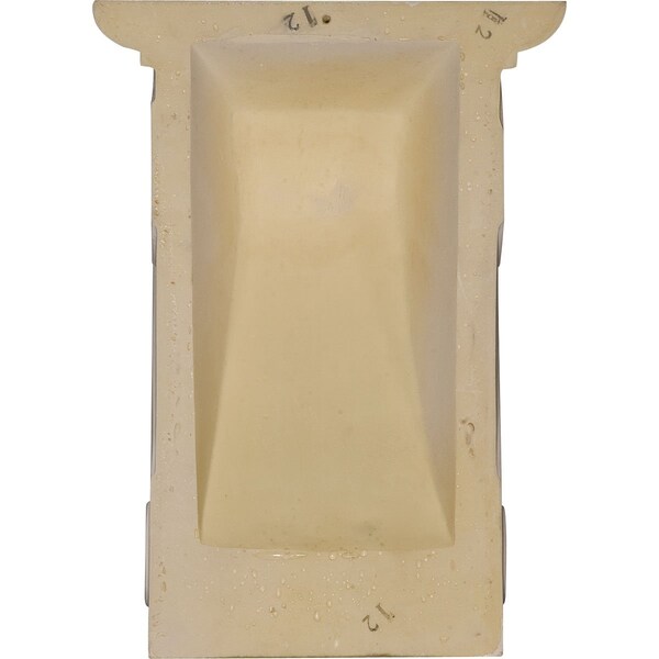 Ekena Millwork 6 1/2"W x 3 3/8"D x 9"H Leandros Corbel - COR06X03X09LN