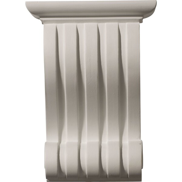 Ekena Millwork 6 1/2"W x 3 3/8"D x 9"H Leandros Corbel - COR06X03X09LN