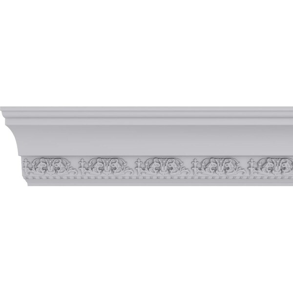 Ekena Millwork Polyurethane, 94-1/2 in L, 7-1/8 in H, Factory Primed - MLD07X06X09AT