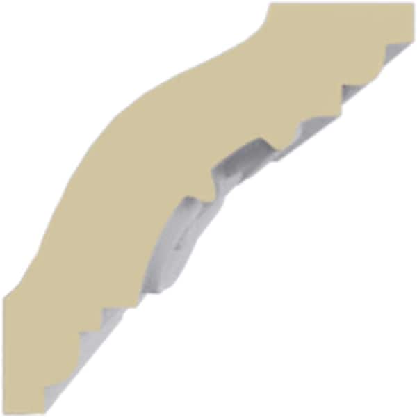 Ekena Millwork 2 3/8"H x 2 3/8"P x 3 3/8"F x 94 1/2"L Versailles Crown Moulding - MLD02X02X03VE