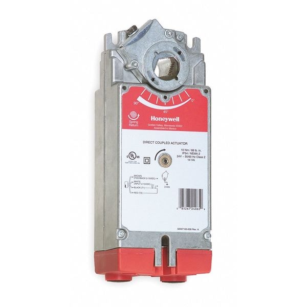 Honeywell Electric Actuator, 175 in.-lb., 24VAC - MS7520A2205