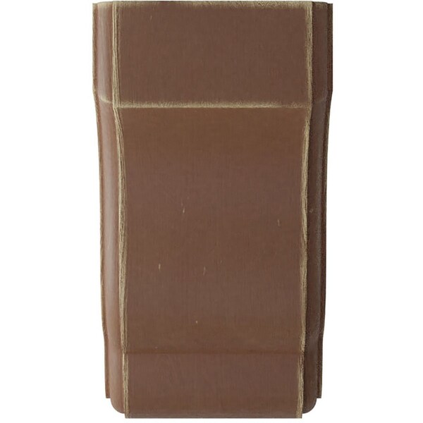 Ekena Millwork 3 1/2"W x 4"D x 6 1/2"H Capistrano Mission Wood Vintage Decor Corbel, Weathered Brown - CORWD03X04X06CPBR
