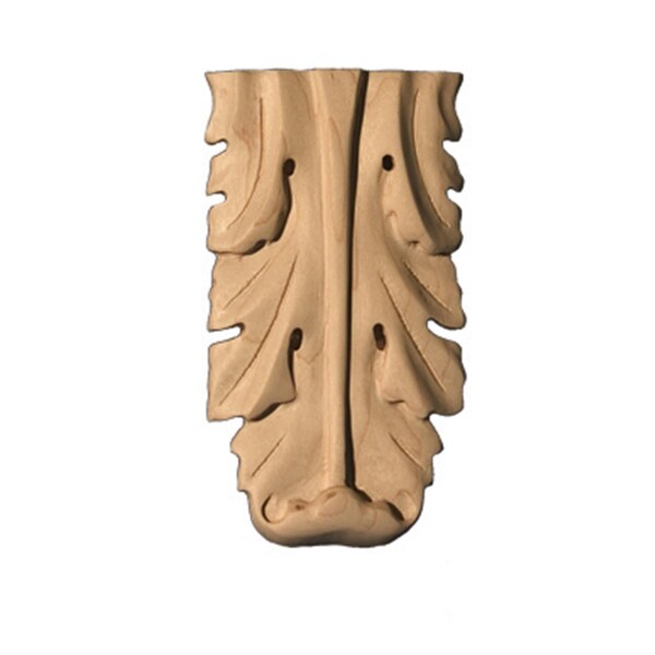 Work-Of-Art Applique Acanthus Maple, 2.75 x 5 x 0.5 in. - WO312010