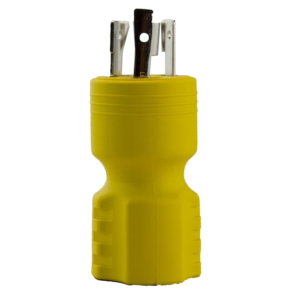 Adaptador Ericson Nema 5-15P a L5-15C, cableado amarillo - 1712