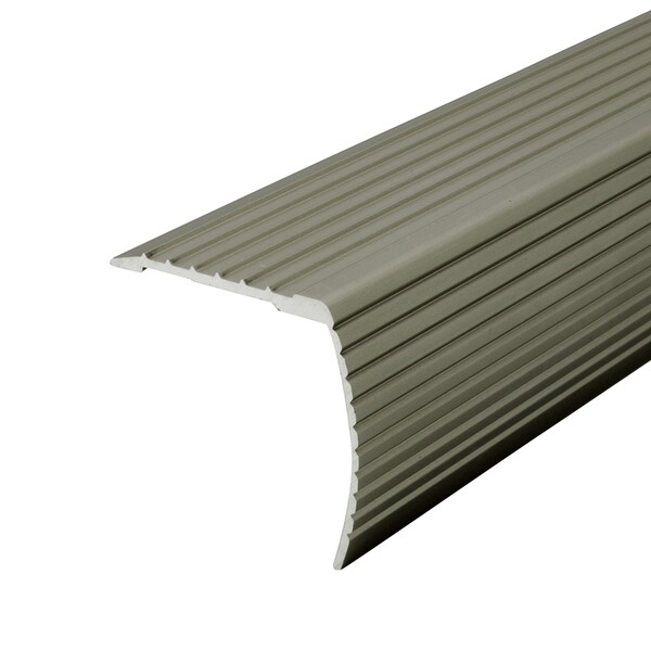 M-D Building Products Aluminum, Satin Nickel, 72 in L, 1.12 in W - 43377