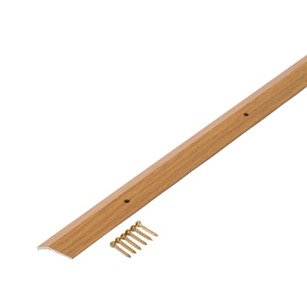 M-D Building Products Aluminum, Oak, 72 in L, 1.375 in W - 40122