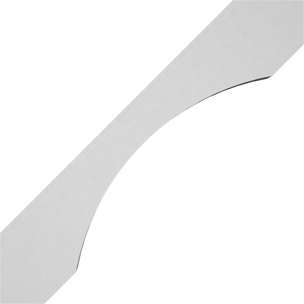 Ekena Millwork 5 1/2"W x 24"D x 24"H Legacy Bracket - BKT24X24X05LE