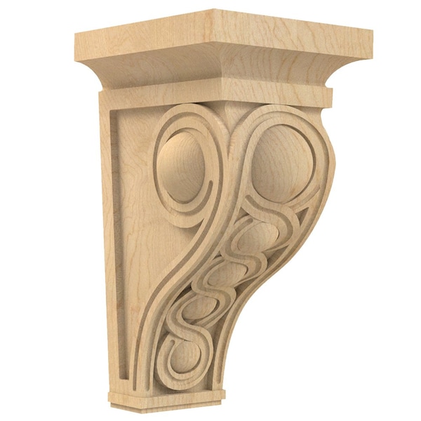 Designs Of Distinction Small Infinity Corbel - Hard Maple - 01600637HM1