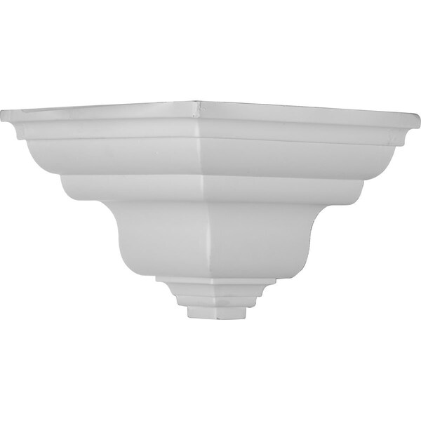 Ekena Millwork 6 3/8"P x 5 5/8"H Outside Corner Moulding (matches moulding MLD05X06X08VE) - MOC05X06VE