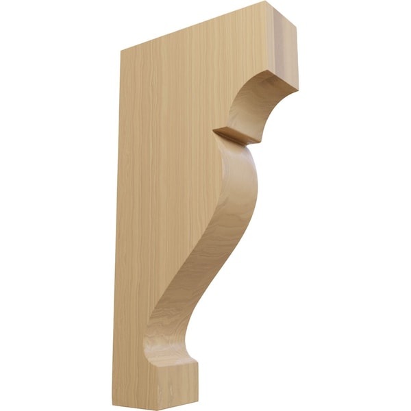 Ekena Millwork 1 3/4"W x 5"D x 10"H Extra Large Dearborn Wood Corbel, Cherry - CORW02X10X05DRCH