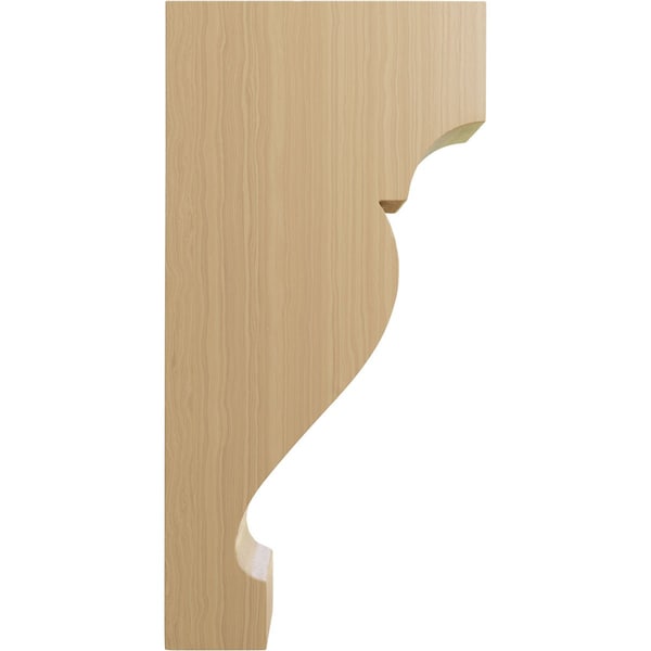 Ekena Millwork 1 3/4"W x 5"D x 10"H Extra Large Dearborn Wood Corbel, Cherry - CORW02X10X05DRCH