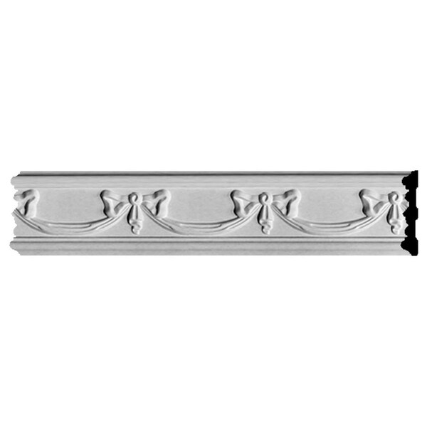 Ekena Millwork SAMPLE - 4 3/8"H x 3/4"P x 12"L Federal Chair Rail - SAMPLE-CHA04X01FE