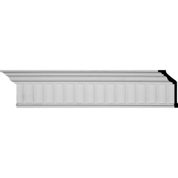 Ekena Millwork SAMPLE - 4 3/4"H x 2 3/4"P x 5 1/2"F x 12"L Lyon Crown Moulding - SAMPLE-MLD05X03X06LY