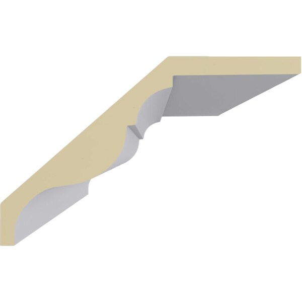 Ekena Millwork 9 1/8"H x 5 7/8"P x 10 3/4"F x 94 1/2"L Robin Crown Moulding - MLD09X06X11RO