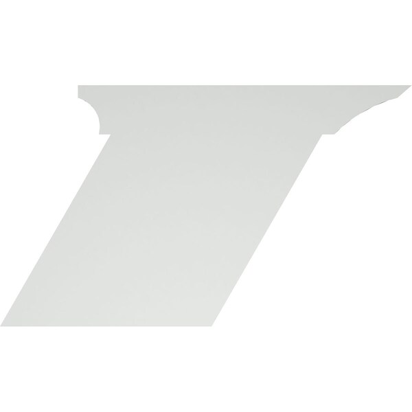 Ekena Millwork 7 1/2"W x 6 1/4"D x 4"H Nexus Bracket, Right - BKT07X04X06NE-R