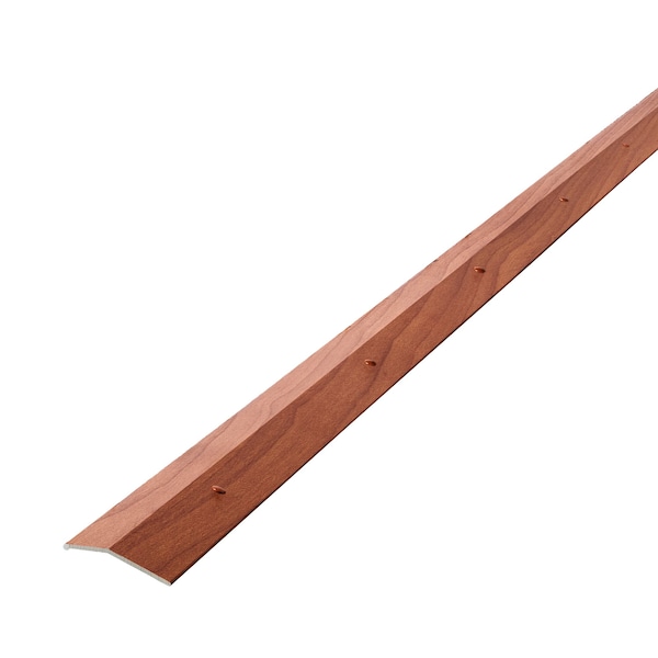 M-D Building Products Aluminum, Cherry, 72 in L, 1.375 in W - 40126