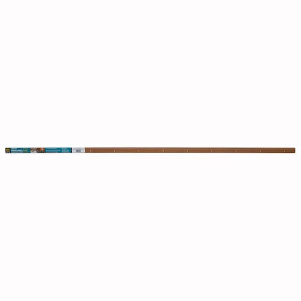 M-D Building Products Aluminum, Cherry, 72 in L, 1.375 in W - 40126