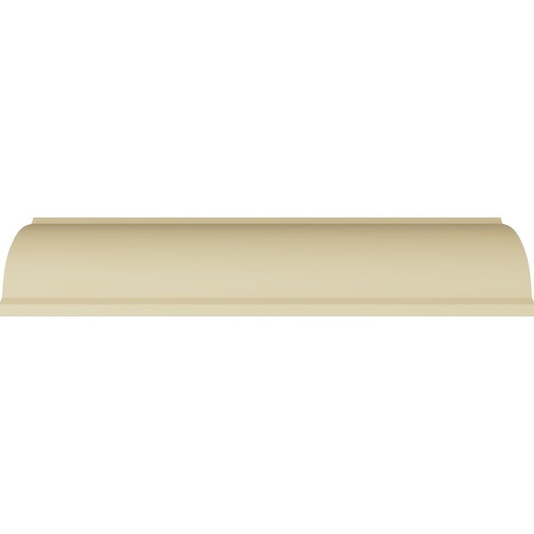 Ekena Millwork 3 1/2"H x 3 1/2"P x 5"F x 94 1/2"L, (6 3/8" Repeat), Rose Crown Moulding - MLD03X03X05RO