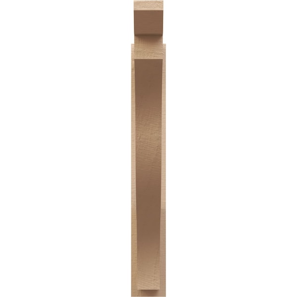 Ekena Millwork 5 1/2-in W x 34-in D x 40-in H Funston Slat Rough Cedar Woodgrain TimberThane Outlooker, Primed Tan - OUTUR055X34X40FST24RCPR