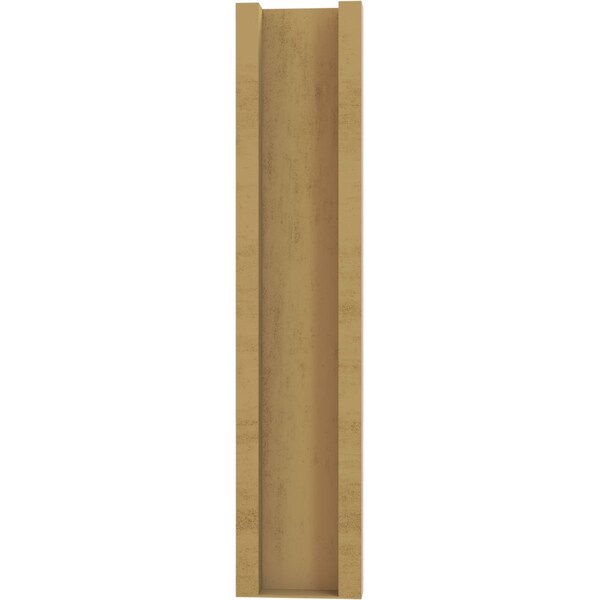 Ekena Millwork 5 1/2-in W x 14-in D x 26-in H Balboa Block Rough Cedar Woodgrain TimberThane Outlooker, Primed Tan - OUTUR055X14X26BOA44RCPR