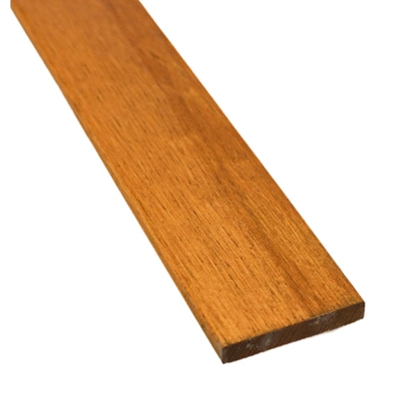 Timberchic Wood, Tan, 48 in L, 1.25 in W, Stained - 408