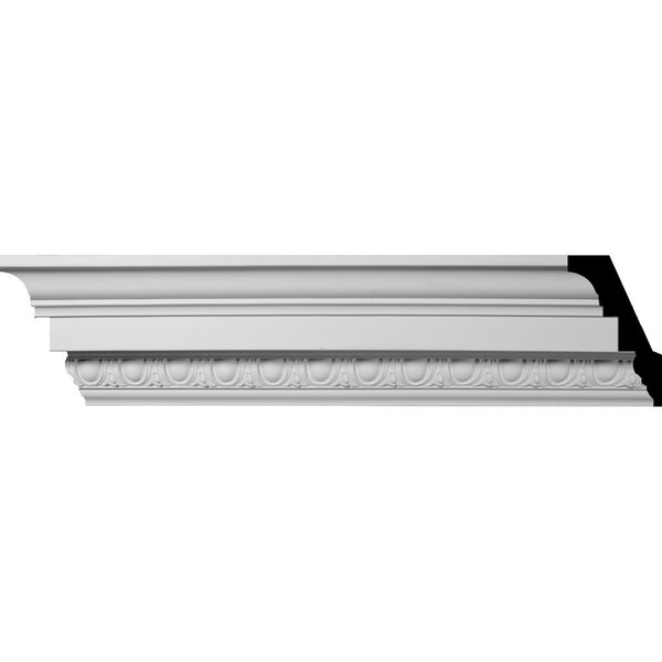 Ekena Millwork SAMPLE - 3 1/2"H x 3 1/2"P x 5"F x 12"L Sussex Egg & Dart Crown Moulding - SAMPLE-MLD03X03X05SU