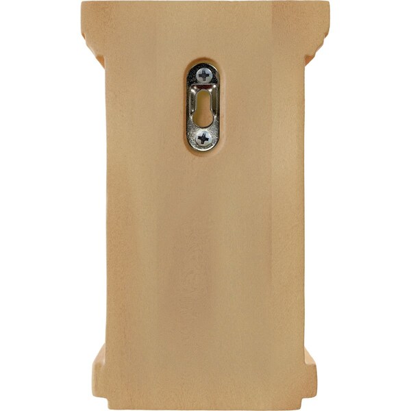 Ekena Millwork 4 1/4"W x 4 1/4"D x 7"H Fluted Corbel, Red Oak - COR04X04X07FLRO