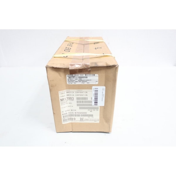 Fanuc 3Ph 2.5Kw 4000Rpm 8Nm 184V-Ac Servo Motor - A06B-0235-B705#S000