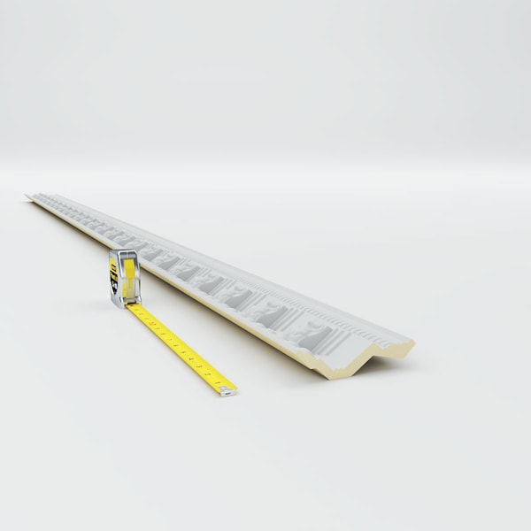 Ekena Millwork 3 7/8"H x 3 5/8"P x 5 3/8"F x 94 1/2"L Attica Crown Moulding - MLD03X03X05AT