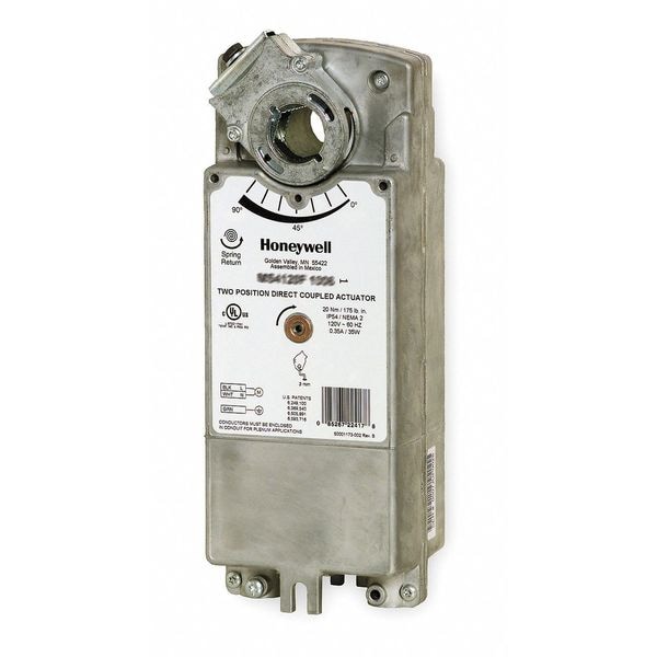 Honeywell Electric Actuator, 88 in.-lb., -40 to140 - MS8110A1008