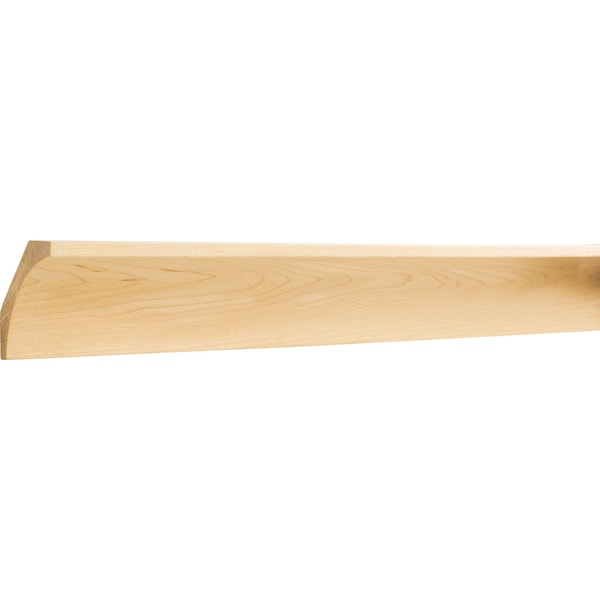 Hardware Resources Oak, 96" L, 3" H, Unfinished - COV-3-OK