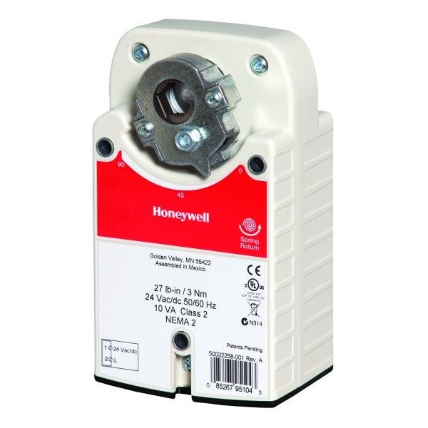 Honeywell 27in-lb Zelix 24v On-Off w/ Aux Sw - MS8103A1130