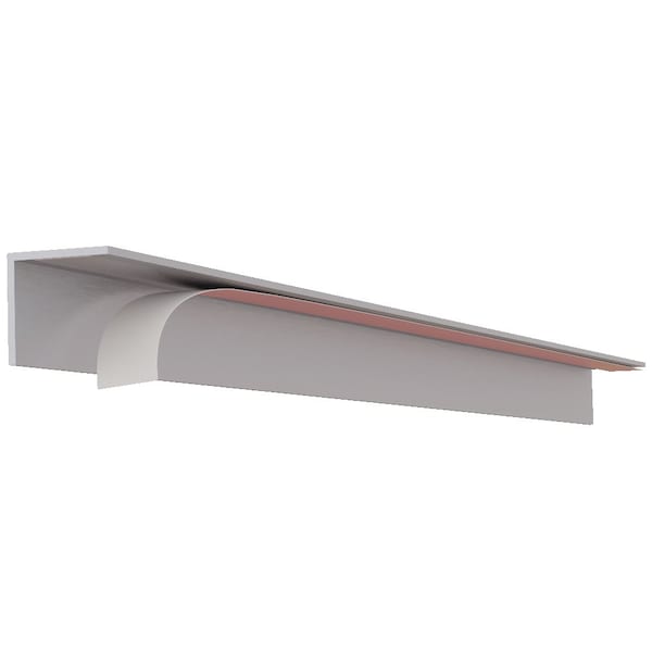 Designs Of Distinction 7/8in Designer DripEdge - 15.75inL - Brushed Aluminum - 01110451BA1-15