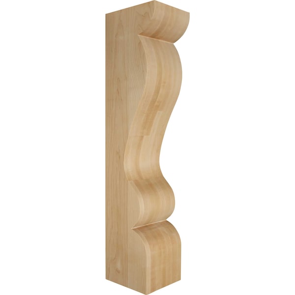 Osborne Wood Products 36 x 6 1/2 x 8 New Orleans Island Height Corbel Bracket in Spanish Ced - 1403SPC