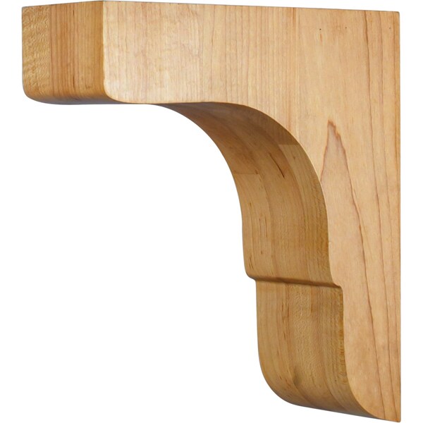 Hardware Resources 3" Wx8"Dx9"H Alder Minimalist Corbel - CORZ-2ALD