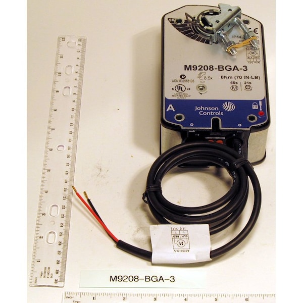 Johnson Controls M9208-Bga-3 Rotary Actuator; 53 - M9208-BGA-