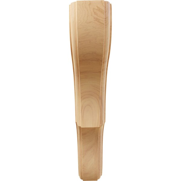Ekena Millwork 1 3/4"W x 10"D x 10"H Stratford Wood Bracket, Red Oak - BKTW02X10X10STRO