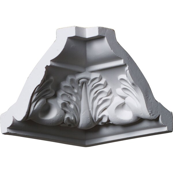 Ekena Millwork 3 1/2"P x 3 1/8"H Inside Corner Moulding (matches moulding MLD03X03X04LE) - MIC03X03LE