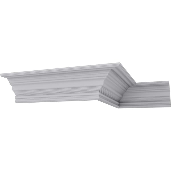 Ekena Millwork 8 1/2"H x 9 1/4"P x 12 1/2"F x 94 1/2"L Foster Cove Crown Moulding - MLD09X09X13FO